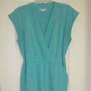 Athleta Aqua Blue Jumper size L~Athleta Sporty Jumper size L